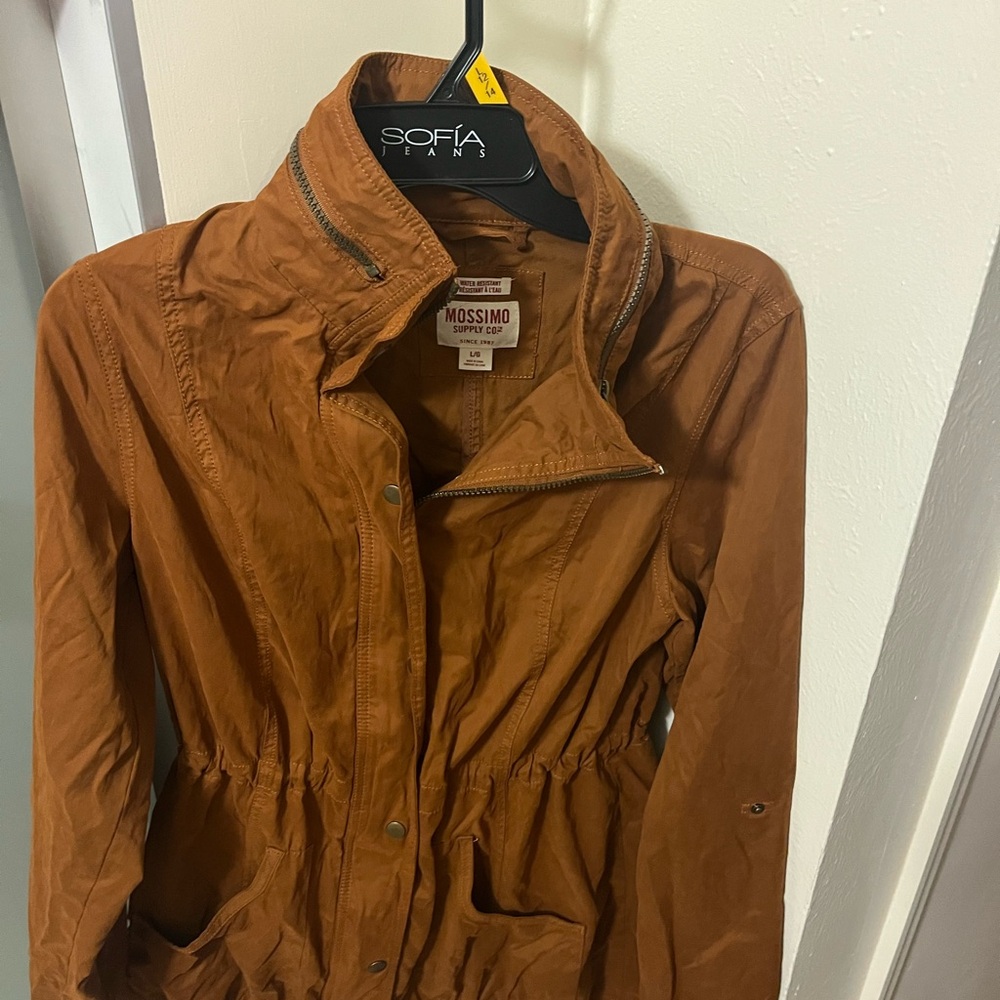 Mossimo Supply Co. Women's Brown Jacket - Picture 3 of 3